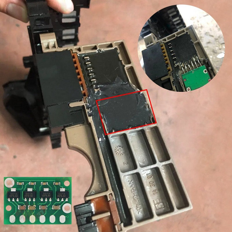 Getriebesensor Reparaturplatine passend für BMW E60, E65, E66 für ZF 6HP19 L1–L4