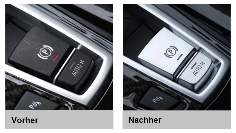Feststellbremsen Blende für BMW Handbremse Schalter Schutzabdeckung Cover