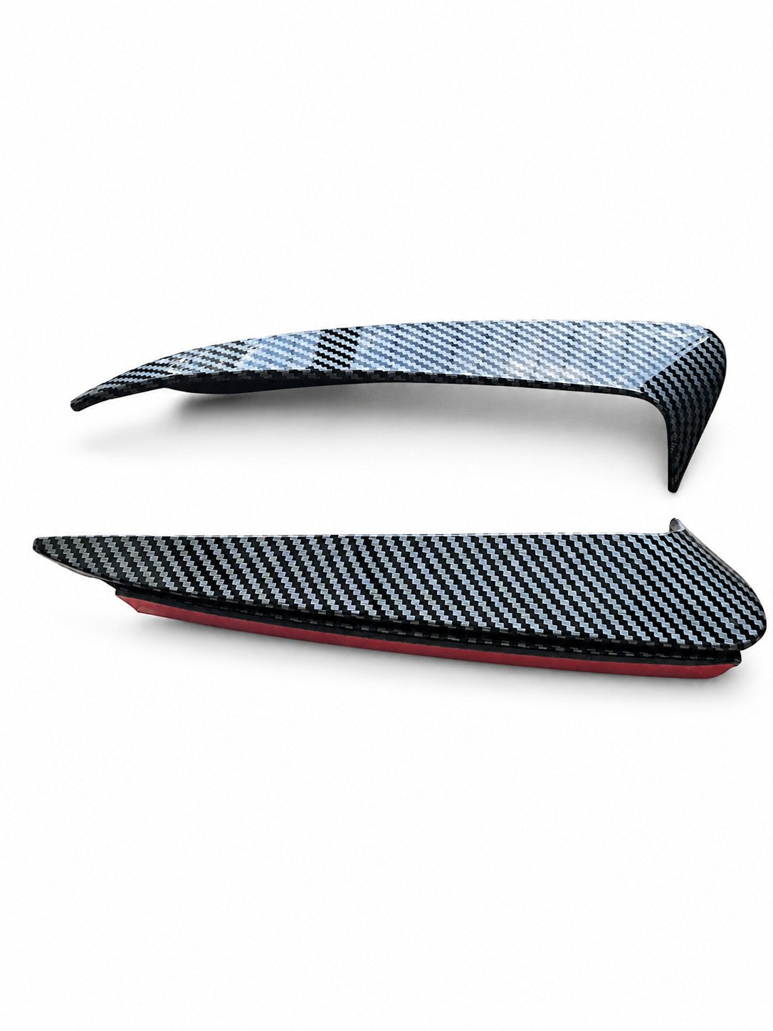 Heckstoßstange Flossen für Mercedes Benz Aero Flaps W205 C43 C63 AMG Carbon Look