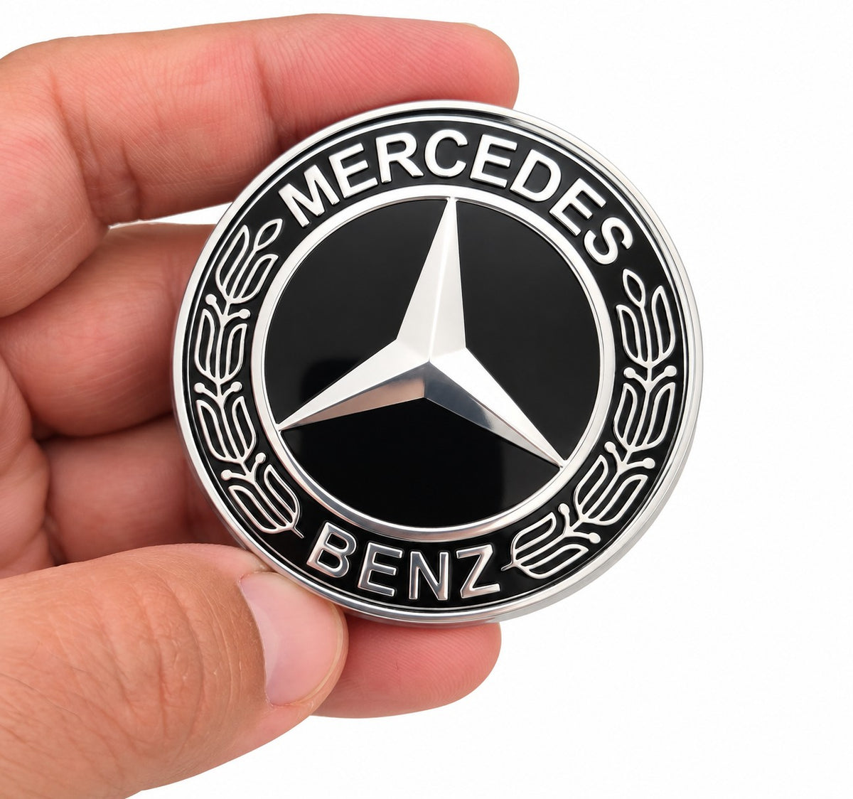 Motorhauben Emblem für Mercedes Benz Stern 57mm