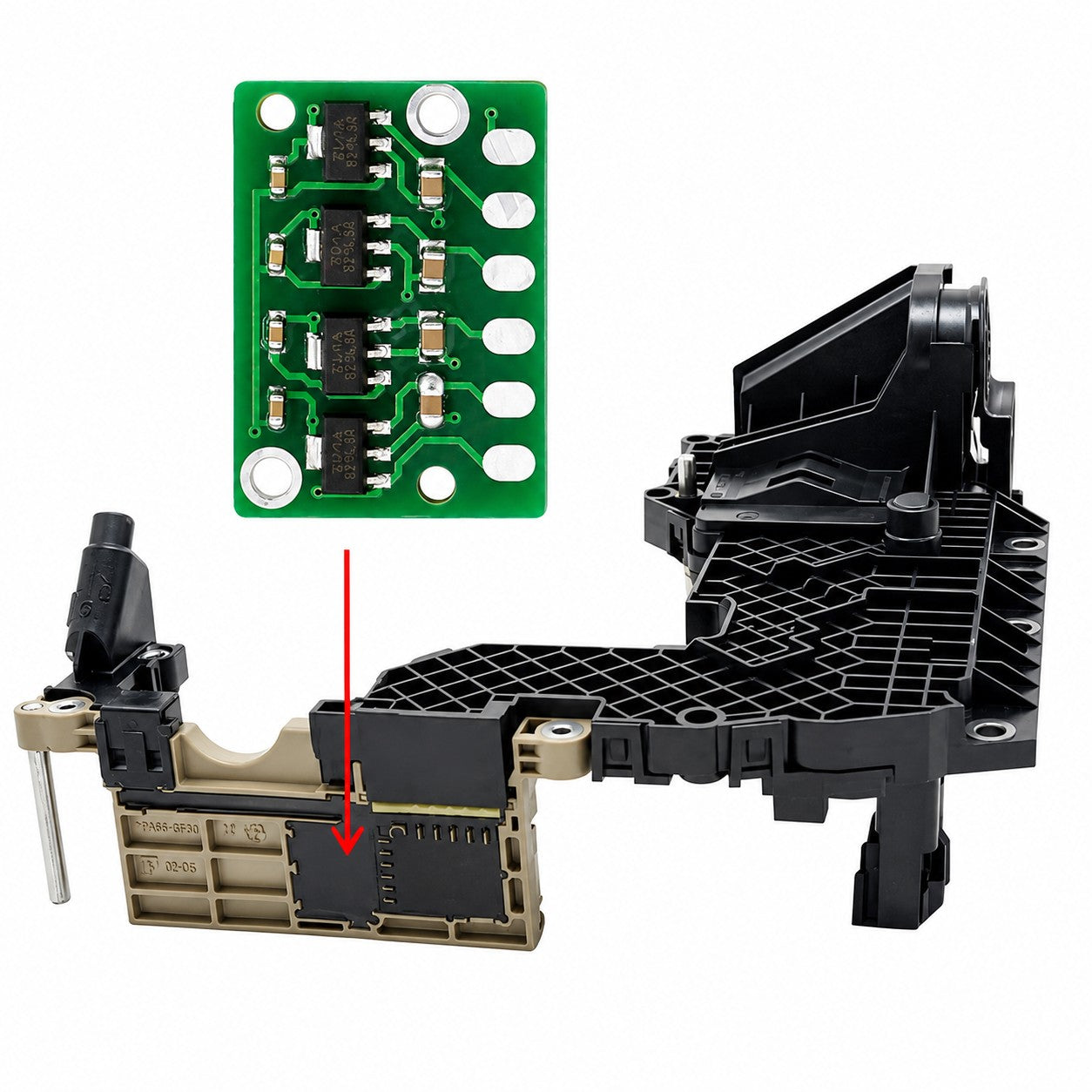 Getriebesensor Reparaturplatine passend für BMW E60, E65, E66 für ZF 6HP19 L1–L4
